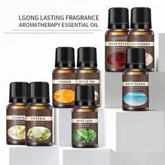 10ml Air Freshener Natural Plant Aromatherapy Essential Oil Air Conditioning Perfume Refill Aroma Diffuser Fragrance Humidifier - NTKSTORE