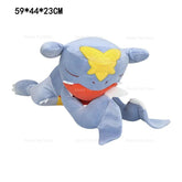 Big Size Pokemon Garchomp Sleeping Plush Pillow Cushion Animal Stuffed Toy Bedroom Sofa Dolls Gifts - NTKSTORE