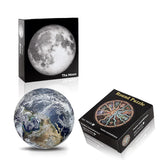 1000 pieces of Earth and Moon puzzle, high difficulty flat puzzle, exercise puzzle interactive toys - NTKSTORE