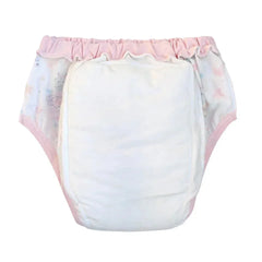 Pink dancing ballet bunny Waterproof Adult Baby Traning Pants DDLG Reusable Nappies Adult Aloth Diaper Potty Underweaer Panties - NTKSTORE
