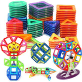 Magnets Toys for Kids 30-168pcs Medium Size Magnetic Blocks Magnetic Constructor Designer Set Educational Toys for Children