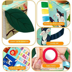 Baby Montessori Toy Magic Tissue Box Cotton Educational Learning Activity Sensory Toy For Kids Finger Exercising Busy Board Game - NTKSTORE