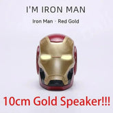 Iron Man Hot Toys Mk5 Autoking 1/1helmet Remote And Voice Control Iron Man Automatic Helmet Mask With Led Light Boy Gift Present - NTKSTORE