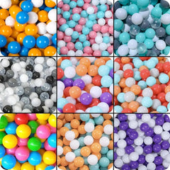 New Outdoor Sport Ball Eco-Friendly Water Pool Ocean Wave Ball 50pcs 5.5cm Stress Air Ball Funny Toys for Children Kid Ballenbak - NTKSTORE