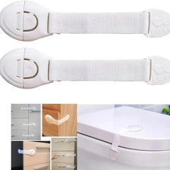 10PCS/lot Home Baby Safety Multifunction Drawer Lock Child Protect Toilet Refrigerator Lock Door for Kids Dishwasher Fridge - NTKSTORE