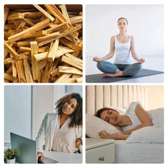 1-20Pcs Palo Santo Sticks Scented Aroma Sticks Purifying Healing Stress Relief Natural Crude Wood Strips for Living Room Office - NTKSTORE