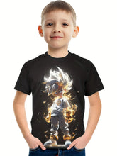 MINISO Summer New Children's Cartoon Print T-shirt 4-14 Year Old Boys Casual Top for Girls Clothing Boys Breathable T-shirt 2024 - NTKSTORE