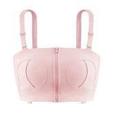Maternity Bra Hands Free Pumping Bra Adjustable Cotton Breast Pump Bra No Steel Ring Nursing Bra for Breast Pump - NTKSTORE