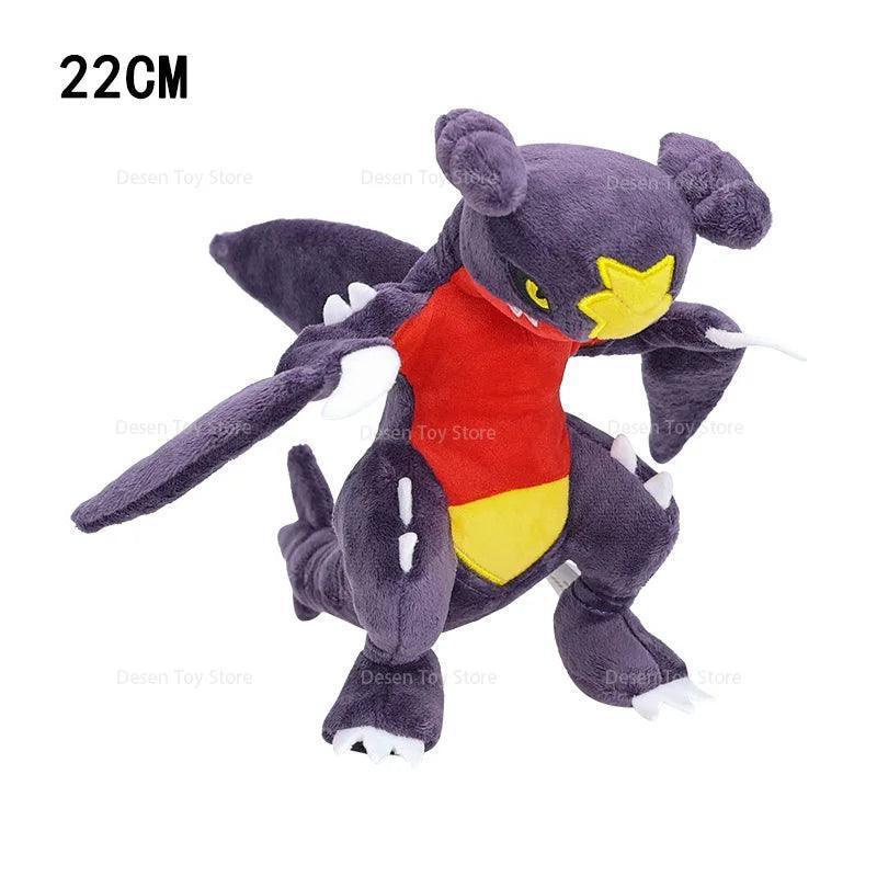 22cm New Pokemon Standing Garchomp Plush Cute Animal Stuffed Toy Dolls Christmas Gift Soft Stuffed Pocket Monster - NTKSTORE