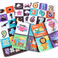 Baby Tissue Box Montessori Educational Toys Colorful Soft Sensory Toy For Toddler Finger Exercise Pumping Silk Scarf Gifts 0-18M - NTKSTORE