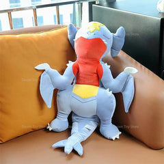 Big Size Pokemon Garchomp Sleeping Plush Pillow Cushion Animal Stuffed Toy Bedroom Sofa Dolls Gifts - NTKSTORE