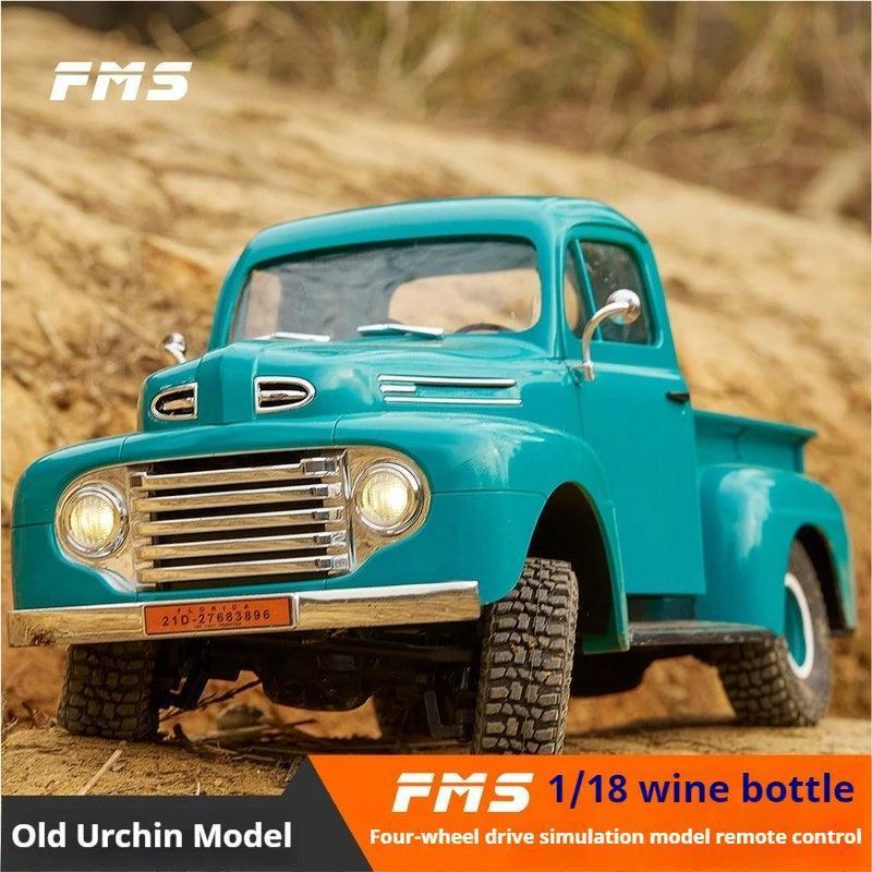 FMS 1/18 RTR MAGNUM V2 Bottle Climbing Vehicle With Brush Remote Control Truck Green Off-Road Vehicle Rc Car Model Gift - NTKSTORE