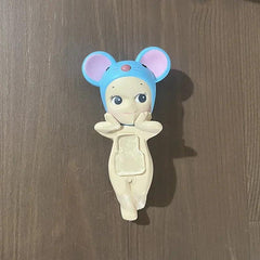 Sonny Angel looking back serie Lying Down Hippers Action Figures Blind box Cute Mysterious Anime Doll Children Christmas Gifts - NTKSTORE