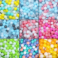 50pcs Water Pool Ocean Wave Balls Gifts Colorful Love Star - NTKSTORE