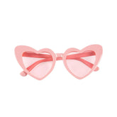 Heart Shaped Sunglasses for Women Retro Cat Eye Sunglasses Wedding Engagement Decoration Shopping Traveling Party Accessories - NTKSTORE