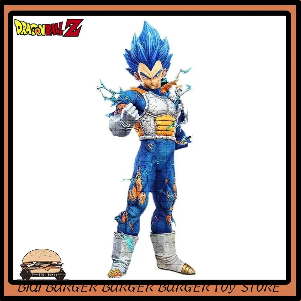 28cm Dragon Ball Z Vegeta Figure Super Saiyan Vegeta Anime Figurine Action Figures Pvc Gk Doll Statue Collection Model Toys Gift - NTKSTORE