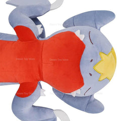Big Size Pokemon Garchomp Sleeping Plush Pillow Cushion Animal Stuffed Toy Bedroom Sofa Dolls Gifts - NTKSTORE