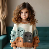 Fashion Funky Casual Children's Cartoon Sweater