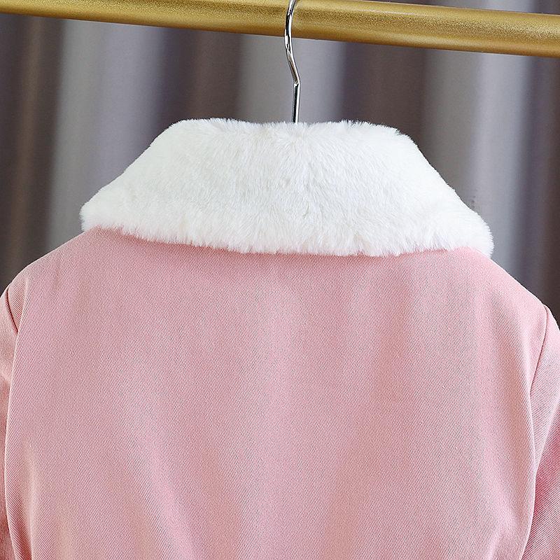 Baby Girl Winter Clothes Cotton-padded Coat Jacket
