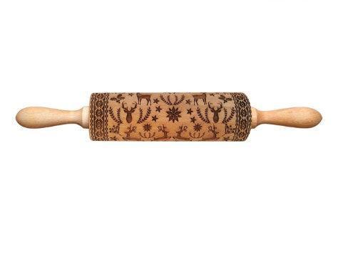 Rolling Pin Christmas Embossing - NTKSTORE