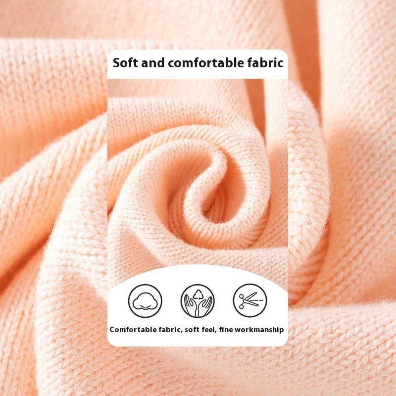 Pure Cotton Knitted Girl's Cardigan Sweater Class A Bow