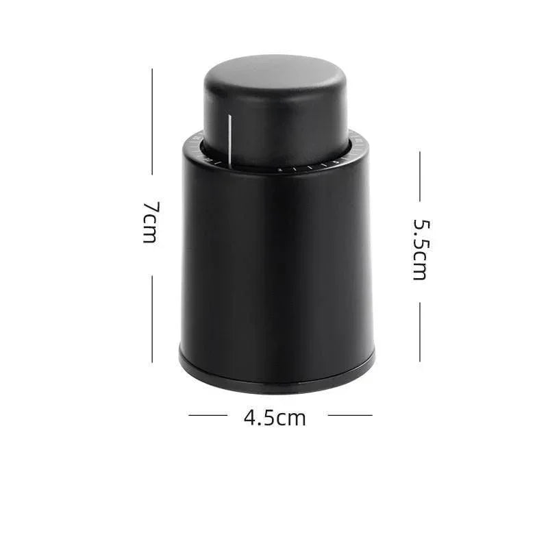 Wine Bottle Stoppers, Real Vacuum Wine Stoppers, Reusable Wine Preserver, Wine Corks Keep Fresh, Best Gifts For Wine Lovers For Christmas Gifts - NTKSTORE