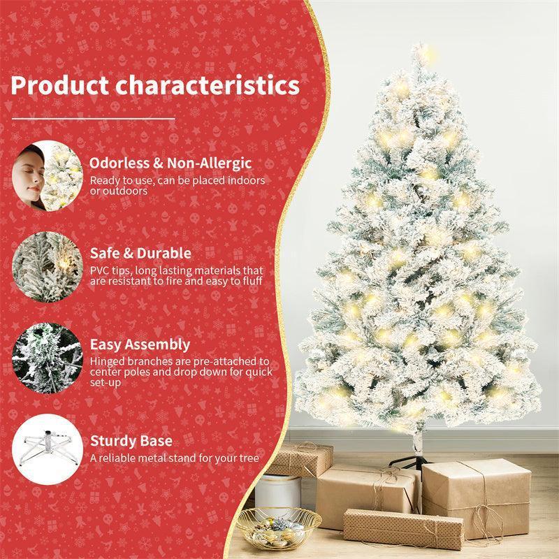 Christmas Tree PVC Artificial Snow Christmas Tree Mall Window Decoration Tree Cedar Christmas Tree Christmas Decoration Supplies - NTKSTORE