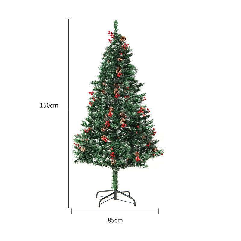 Christmas Tree PVC Artificial Snow Christmas Tree Mall Window Decoration Tree Cedar Christmas Tree Christmas Decoration Supplies - NTKSTORE