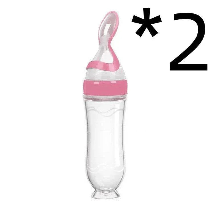 Bouteille d'alimentation pour Bébé avec embout en cuillère - NTKSTORE