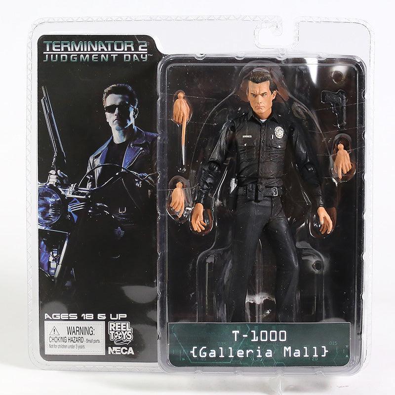 NECA Terminator 2: Judgment Day T-800 Arnold Schwarzenegger PVC Action Figure Collectible Model Toy 7" 18cm - NTKSTORE