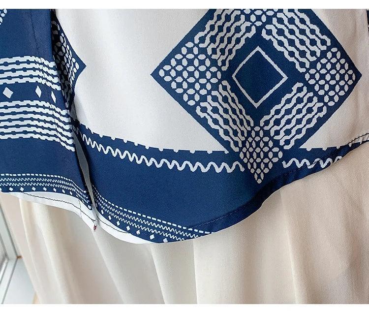 Fashion printing ladies shirts Women's Blouses Spring Autumn Long Sleeve Shirts Tops Blusas Mujer - NTKSTORE