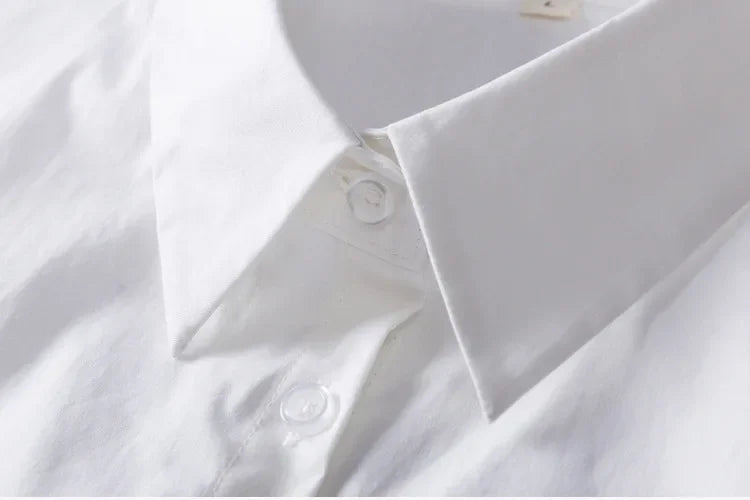 Black White Fake Collar for Women Shirt Sweater Detachable Collar False Collar Lapel Blouse Tops Faux Col Neckwear Nep Kraagje - NTKSTORE