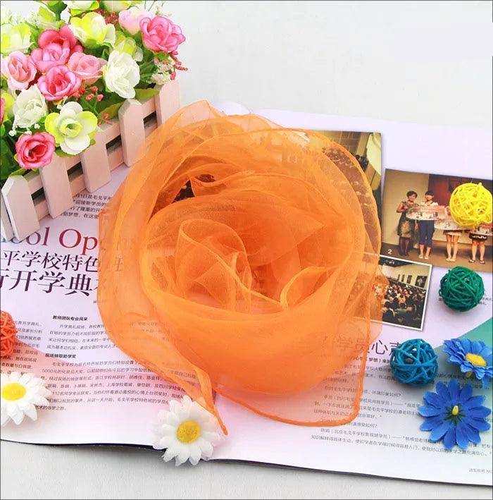 6 colors Children gymnastics scarves for outdoor game toys/ Kids Child parent interactive handkerchief educational toys GYH - NTKSTORE