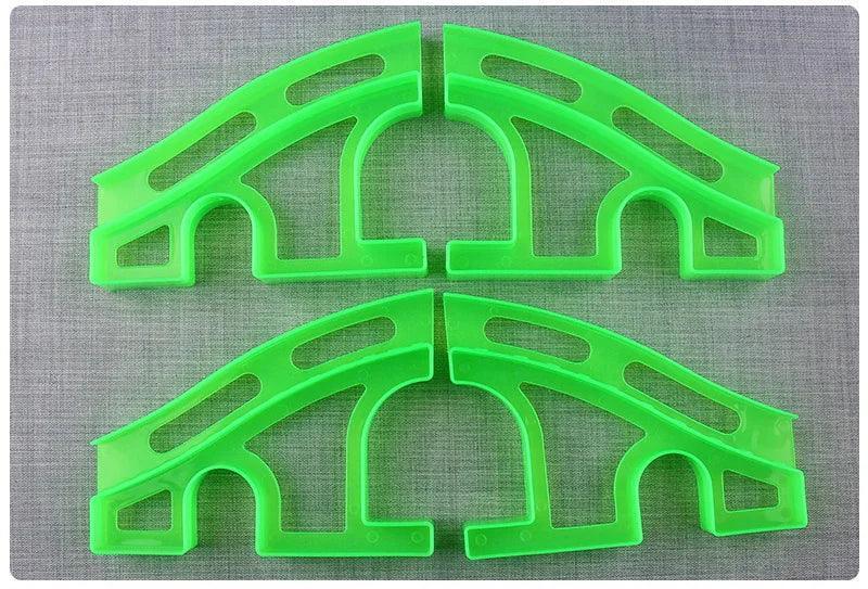 Glow Racing Track Set 5 Led Light Track Car Flexible Glowing Tracks Toy 162/165/220/240 Race Track Flexible Railway LED Car - NTKSTORE