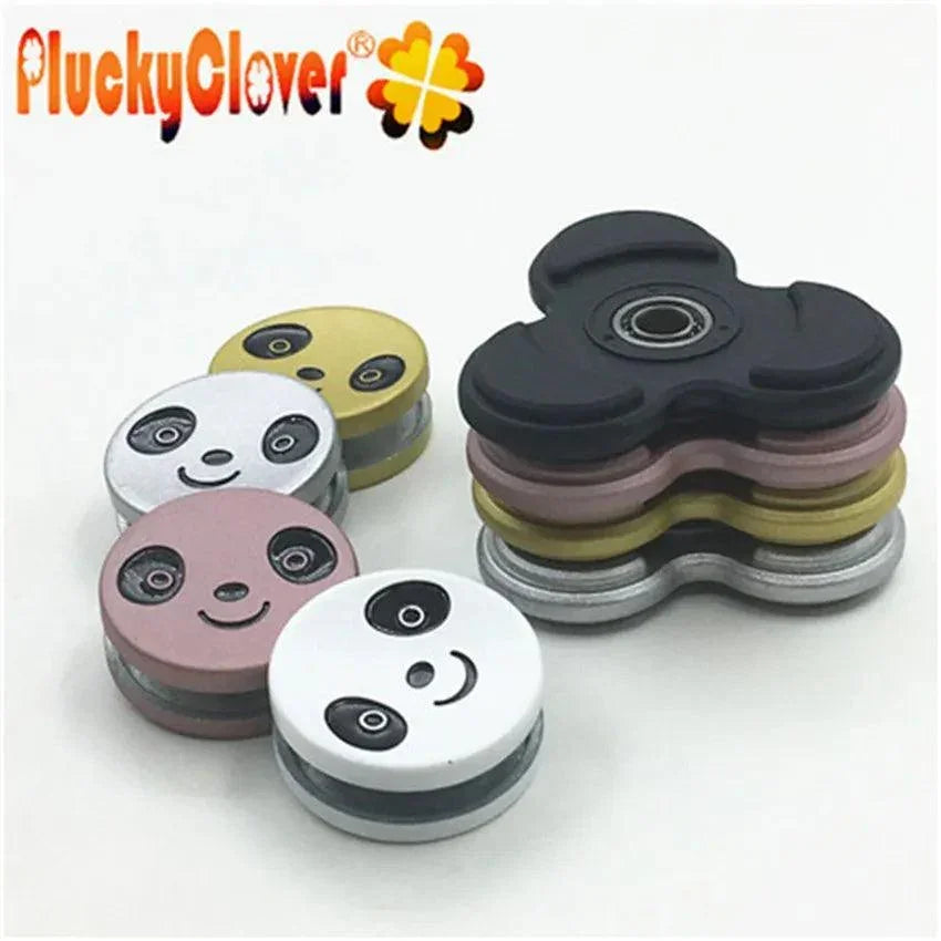 1pc China Cute Panda Tri-Spinner Fidget Hand Metal Spinner ADHD Adult Kids Autism Educational kids Toys Christmas Gifts for Kids - NTKSTORE