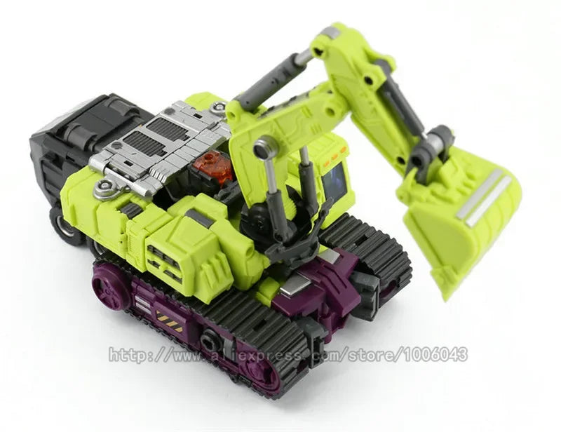 Jinbao 5 In 1 45 cm Big Transformation Predaking Toys Anime Devastator KO G1 Robot Action Figure Model Boy Children Kid Gift - NTKSTORE