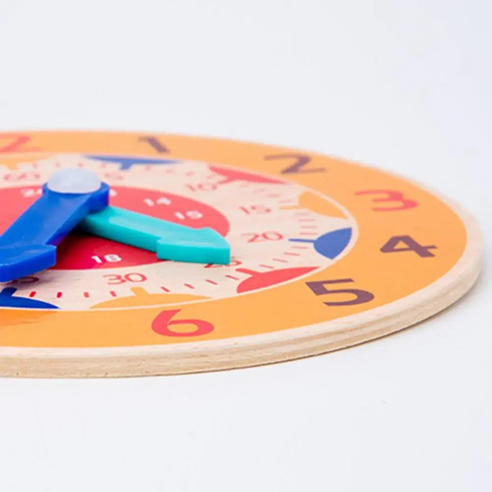 Children's Wooden Watches Montessori Brain Game Digital Preschool Educational Game Digital Toy For Children Over 3 Years Old