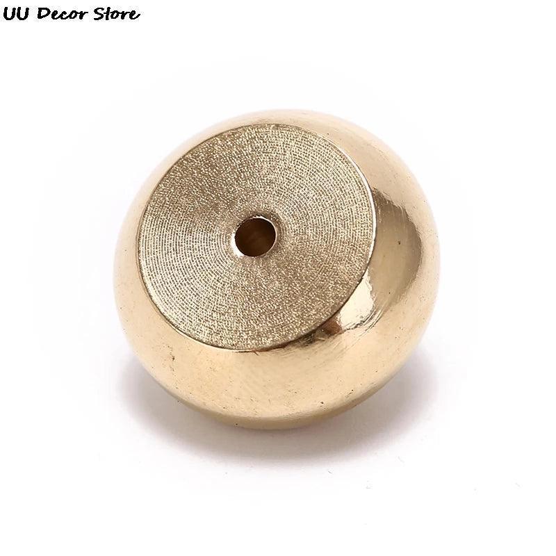 New 1PC Alloy Incense Burner Stick Holder Plate Buddhism Lotus Censer Bronze Nasturtium Incense Burner - NTKSTORE