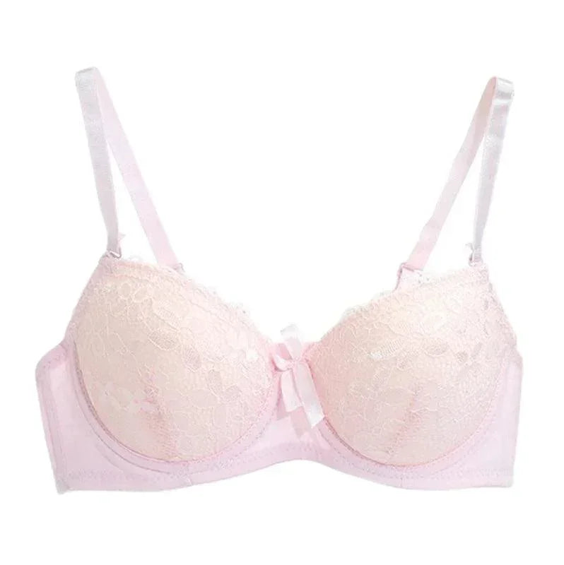 Summer Breastfeeding Bra Lace Printed Comfortable Thin Pregnant Women's Underwear Pregnant Ultra Thin Gathering Anti Sagging - NTKSTORE