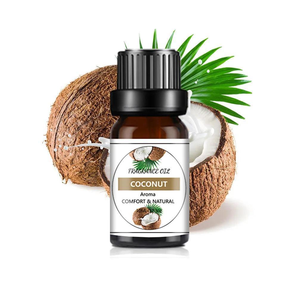 10Ml Essential Oil Fruit Flavor Natural Plant Making Diffuser Essential Oil Mango Pineapple Flavoring Oil for DIY Soap Candles - NTKSTORE