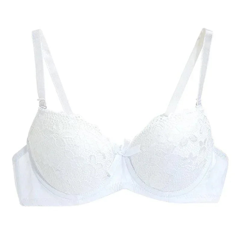 Summer Breastfeeding Bra Lace Printed Comfortable Thin Pregnant Women's Underwear Pregnant Ultra Thin Gathering Anti Sagging - NTKSTORE