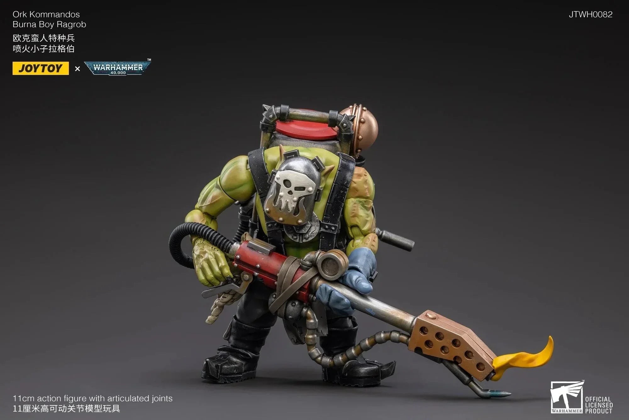 1/18 JOYTOY Action Figure (6PCS/SET) 40K Ork Kommandos Anime Model Toy - NTKSTORE