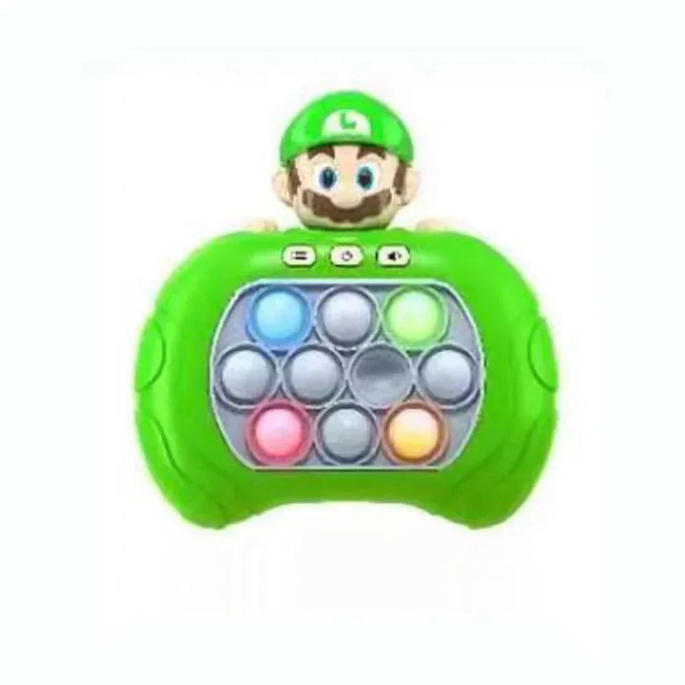 2025New Quick Push Game Pop Up Fidget Bubble Electronic Pop it Pro Game Light AntiStress Toys For Adult Kids Gift With Box - NTKSTORE