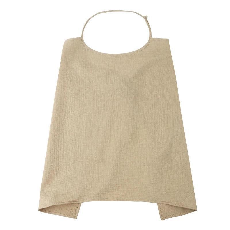 Breathable Maternity Breastfeeding Cover Cotton Gauze Baby Feeding Nursing Cover Privacy Breastfeeding Apron Stroller Blanket - NTKSTORE