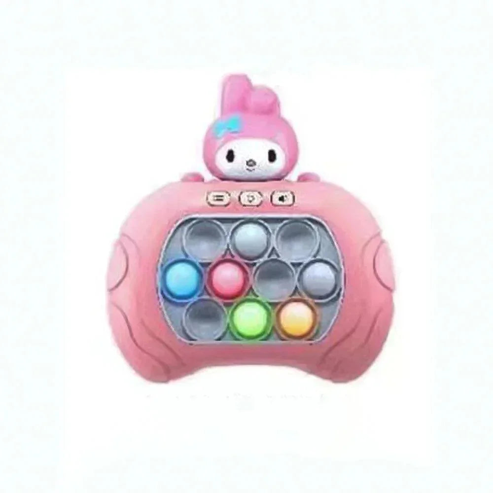 2025New Quick Push Game Pop Up Fidget Bubble Electronic Pop it Pro Game Light AntiStress Toys For Adult Kids Gift With Box - NTKSTORE
