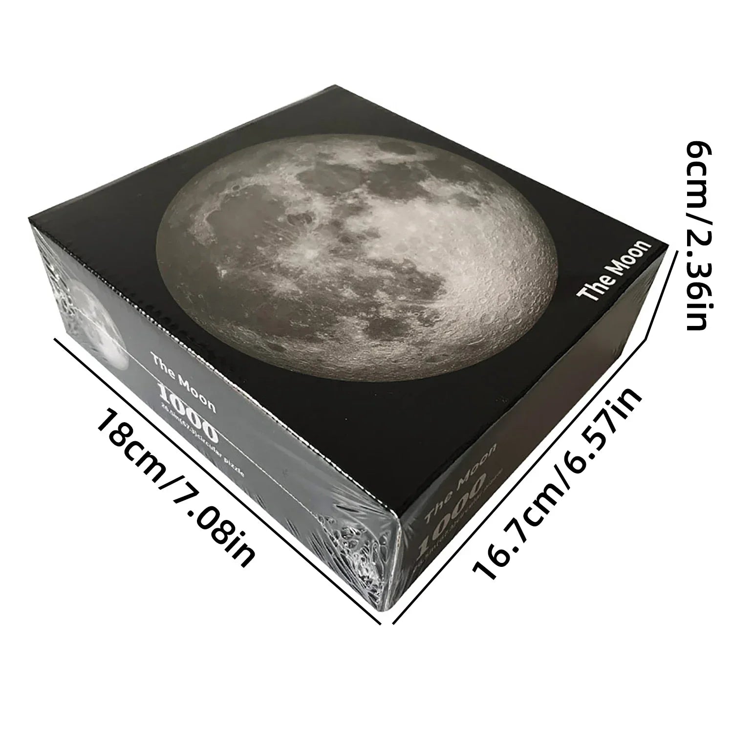 1000 pieces of Earth and Moon puzzle, high difficulty flat puzzle, exercise puzzle interactive toys - NTKSTORE