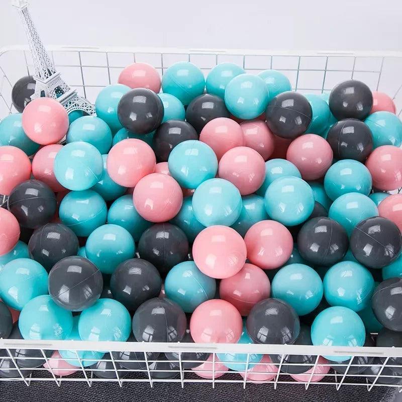 50pcs Water Pool Ocean Wave Balls Gifts Colorful Love Star - NTKSTORE