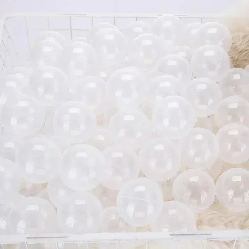 50pcs Water Pool Ocean Wave Balls Gifts Colorful Love Star - NTKSTORE