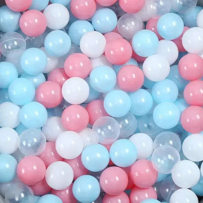 50pcs Water Pool Ocean Wave Balls Gifts Colorful Love Star - NTKSTORE
