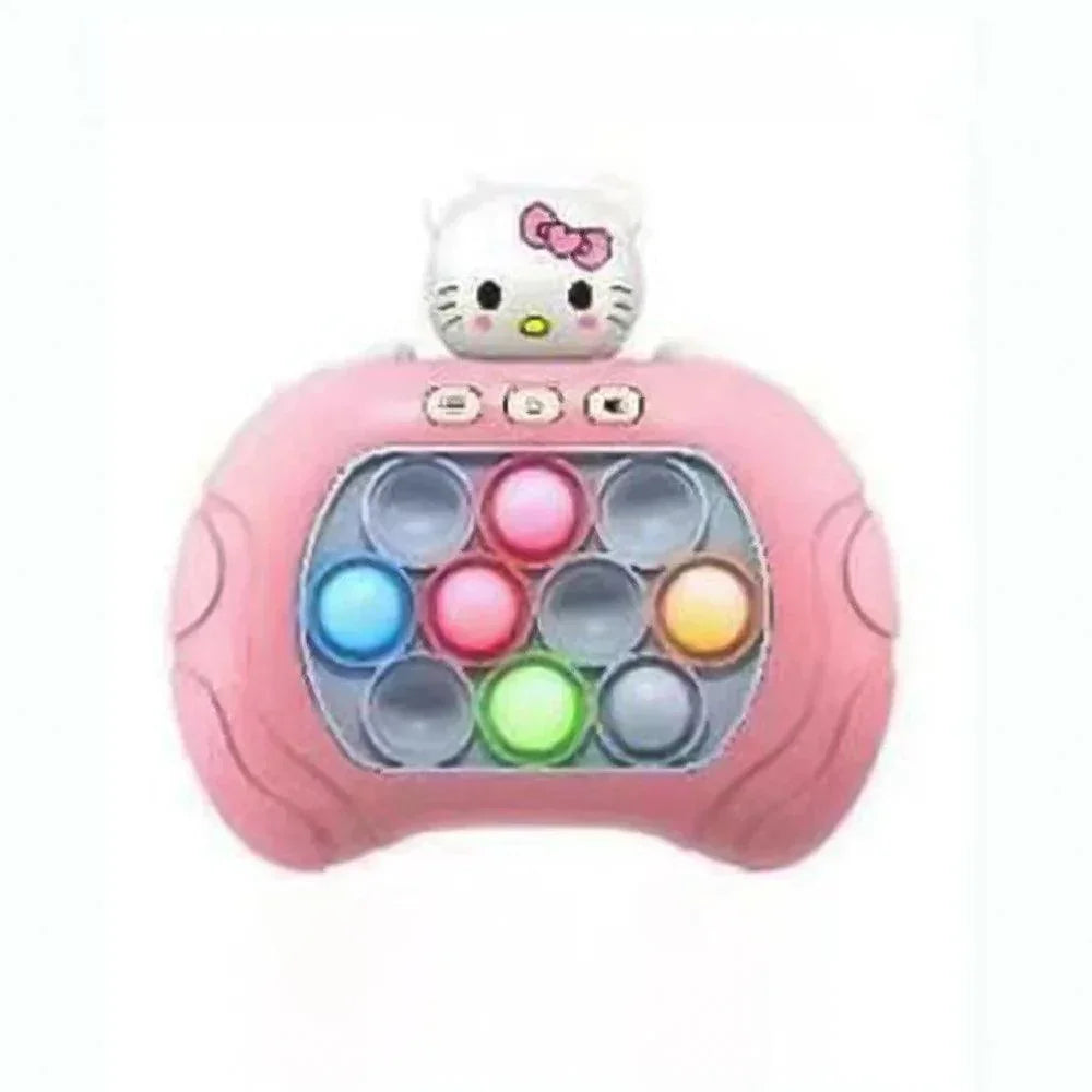 2025New Quick Push Game Pop Up Fidget Bubble Electronic Pop it Pro Game Light AntiStress Toys For Adult Kids Gift With Box - NTKSTORE